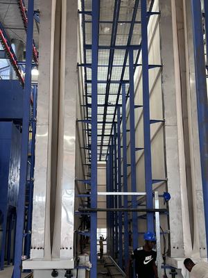 Online Pre-treatment  Big Cyclone Recycle Powder Full-Automatic Vertical Powder Coating Line for Aluminum Profiles