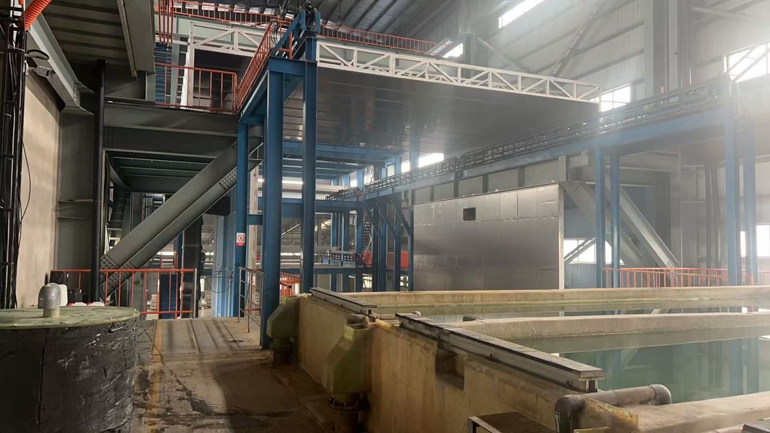 Full-Automatic Vertical Anodizing Line for Aluminium Profiles