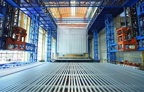 Geautomatiseerd Verticaal het Anodiseren Productielijn en Elektroforesesysteem