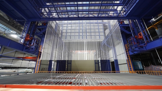 Verticale anodiseringslijnen Verfoppervlakbehandeling