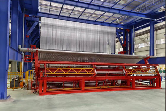 Cambodja Elektroforese Volledig automatisch verticaal anodiserend aluminiumprofiel