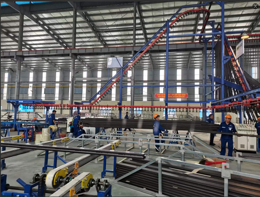 LPG-verwarmingssysteem Volledig automatische verticale poedercoating productielijn